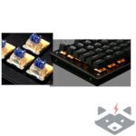 Механична клавиатура модел USB Jedel KL89 - Image 5