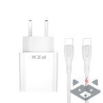 Fast Charge 25W + кабел Type C - 220V Зарядно Type C PZX P51