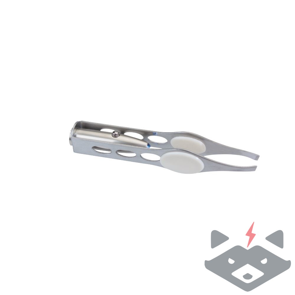 0339846_pinseta-s-lampika-pebaro-100-mm Пинсети с лампичка Pebaro, 100 mm - Image 1