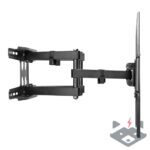 37" - 80" ECO Стойка за телевизор Brateck за монтаж на стена въртяща - LM ECO FULL 37 80 - Image 5