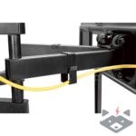 37" - 80" ECO Стойка за телевизор Brateck за монтаж на стена въртяща - LM ECO FULL 37 80 - Image 7
