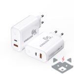 Зарядно устройство 65W Fast charger Kingleen E65 PD Charge 3.0 + QC4