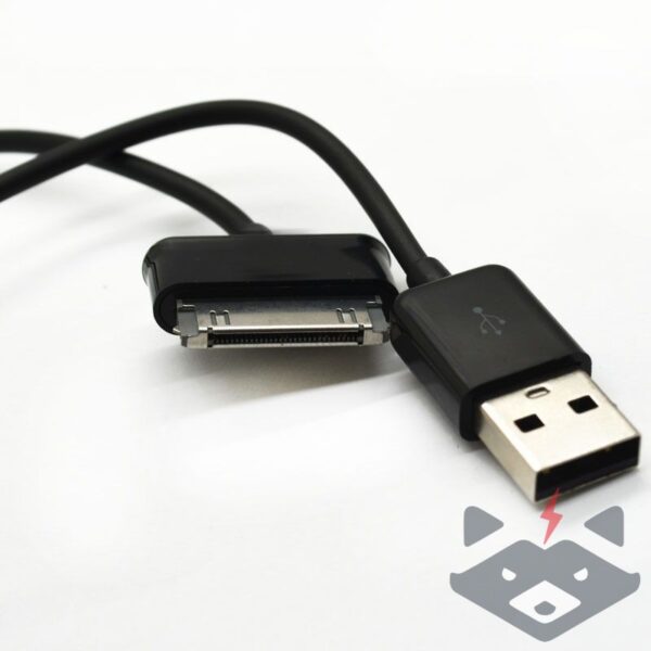 Samsung Galaxy Tab USB кабел за зарядно устройство за данни -1 метър /черен/