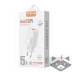 66W 5A PZX P47 Зарядно USB + кабел Type C 220V QC5.0 - Image 2