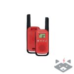 Motorola T42 комплект радиостанции , Уоки-токи, /червен/-2 бр - Image 6