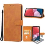 Samsung Galaxy A14 5G Калъф Leather Wallet /кафяв/