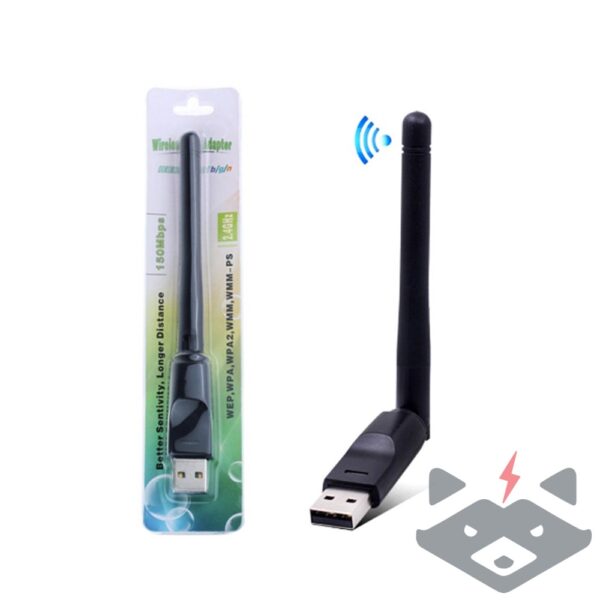 USB wireless lan dongle FX-8150E 150Mbps+антена
