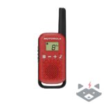 Motorola T42 комплект радиостанции , Уоки-токи, /червен/-2 бр - Image 5