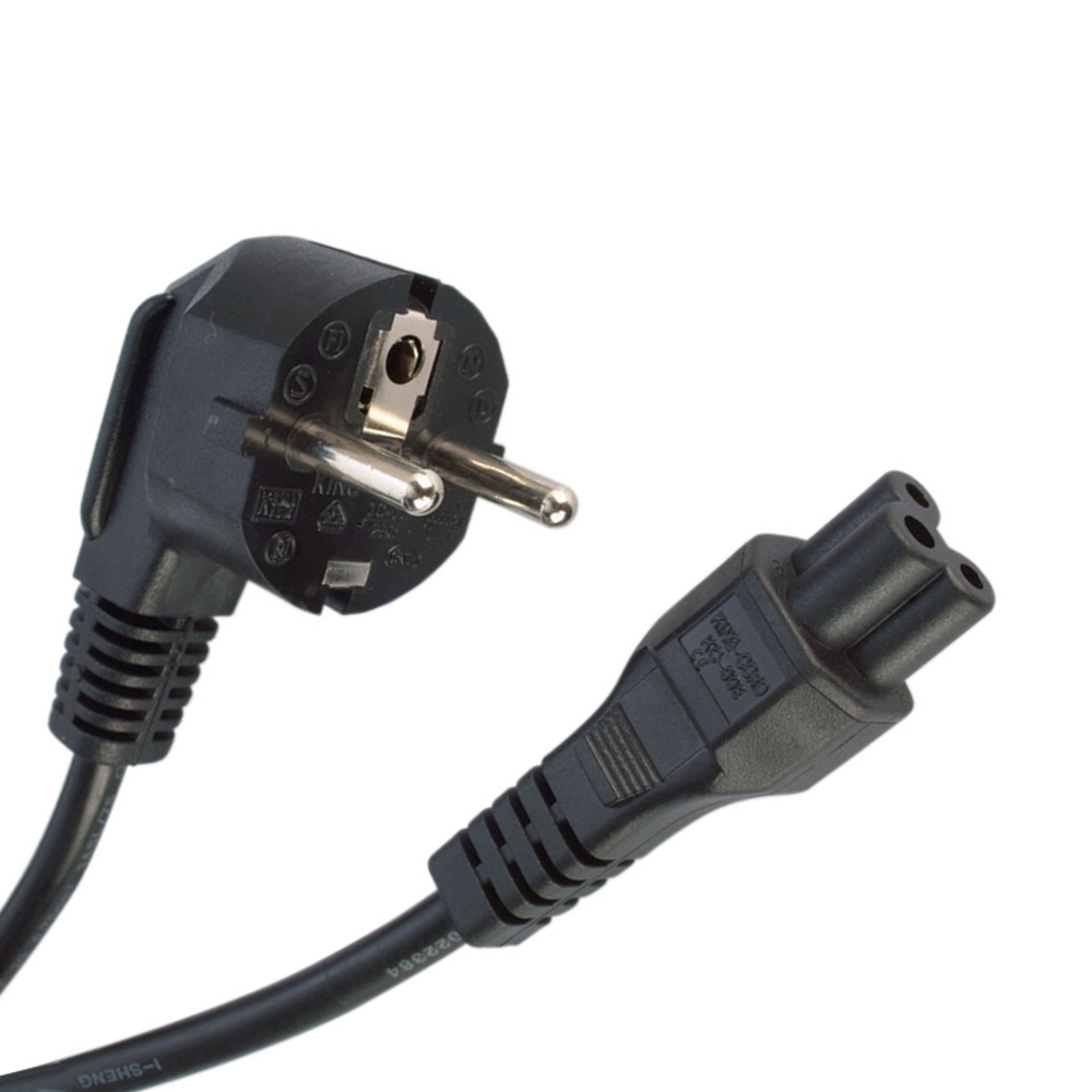 183182b2a6002d7c6eae45301adb4cf349_L Захранващ кабел 3×0.75кв.мм за лаптоп- 1.5м HQ - Image 1