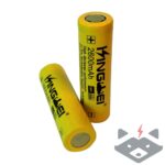 Акумулаторна Li-on батерия 18650 KingWei 3.7V 2600mAh без Пъпка