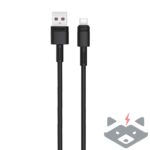 Кабел USB - Type-C, XO, 5A, 1m, NB-Q166 /черен/ - Image 2