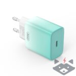 Мрежово зарядно XO CE18 1Type-C PD/QC 30W /синьо-бяло/