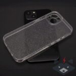Калъф iPhone 11 Crystal Case /прозрачен силиконов кейс с вградени брокатени частици/ - Image 6