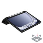 Samsung Galaxy Tab A9+ Plus 11.0 Затваряем Силиконов калъф Tech-Protect SC PEN / с място за писалка /- Черен - Image 3