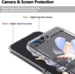 Samsung Galaxy Z Flip 6 прозрачен Impact калъф /материал PVC и силикон / - Image 3