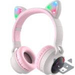 Bluetooth слушалки HOCO W27 котешки уши CAT EAR - Image 2