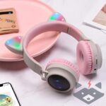 Bluetooth слушалки HOCO W27 котешки уши CAT EAR - Image 3