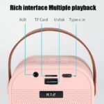 Преносима RGB караоке тонколона K12 с безжичен микрофон - Image 7