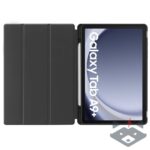 Samsung Galaxy Tab A9+ Plus 11.0 Затваряем Силиконов калъф Tech-Protect SC PEN / с място за писалка /- Черен - Image 5