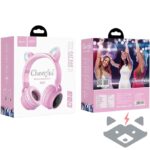 Bluetooth слушалки HOCO W27 котешки уши CAT EAR - Image 5