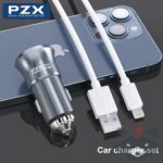 12V Зарядно USB C960/ Quick PD Charge + 38W с кабел Lightning /iPhone/