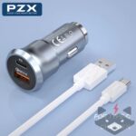 12V Зарядно USB C960/ Quick PD Charge + 38W с кабел Type C