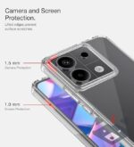 Xiaomi RedMi Note 13 4G Калъф NORDIC Classic Air /прозрачен/ - Image 3