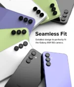 Samsung Galaxy A54 Metal Camera Lens Протектор за камера Cellularline /черни/ - Image 5