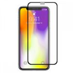 Apple iPhone 11 Pro Max Стъклен протектор Tempered Glass /черно/