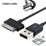 Samsung Galaxy Tab USB кабел за зарядно устройство за данни -1 метър /черен/ - Image 4