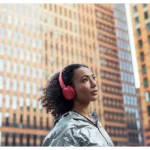 Безжични слушалки с микрофон Philips - TAH4205RD /червени/ - Image 6
