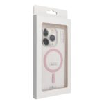 iPhone 12/12 Pro MagSafe калъф Drop Glue Colorful Ring Mag Cover /розов/ - Image 4