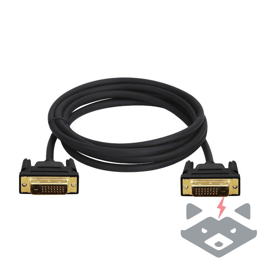 DVI-cable-High-speed-cable-1-1-1 DVI - DVI Кабел -1.50 метра 24+1 пина - Image 1
