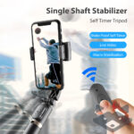Стабилизатор L08 Gimbal Wireless Selfie Stick /бял/ - Image 7