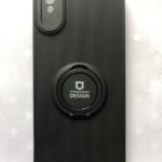 Xiaomi RedMi 9A Калъф Silicone Magnet Ring /черен/