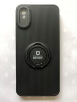 Xiaomi RedMi 9A Калъф Silicone Magnet Ring /черен/
