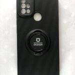 Motorola Moto G10/G20/G30 Калъф Silicone Magnet Ring /черен/