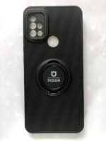 Motorola Moto G10/G20/G30 Калъф Silicone Magnet Ring /черен/