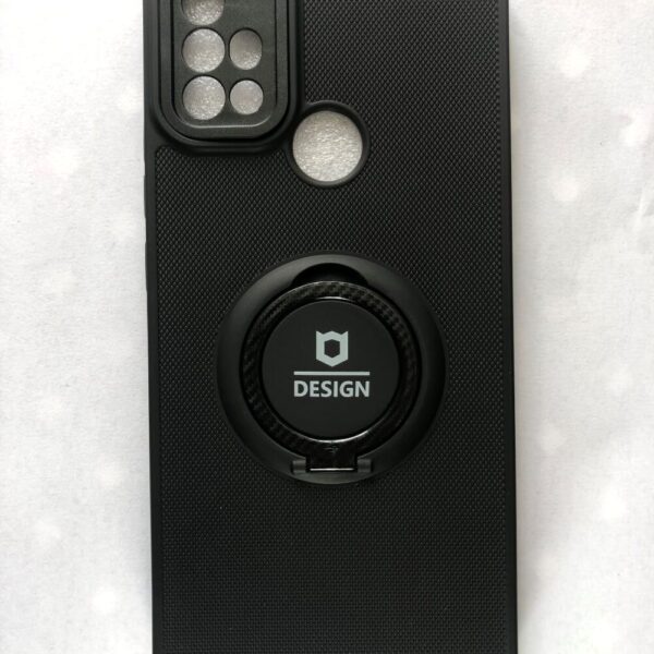 Motorola Moto G10/G20/G30 Калъф Silicone Magnet Ring /черен/