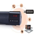 Kisonli LED 800B Bluetooth тонколонка - часовник с аларма и FM радио - Image 4