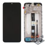 Xiaomi Redmi 9A LCD Оригинален дисплей / Рамка / Черен / Оригинал Service pack /M2006C3LG;M2006C3LI;M2006C3LC;M2004C3L