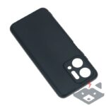 Honor X8 5G Калъф Soft Touch NANO /черен/ - Image 3
