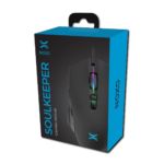 Мишка Noxo SOULKEEPER, оптична, 6400 dpi, USB, черна, 7 бутона, сензор Sunplus 6651 RGB - Image 6