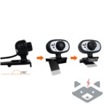 Web camera Kisonli JD-M29W/ elipse/черна/ - Image 4