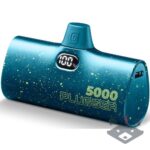 5000 mAh Външна батерия/ Преносима батерия Plugger /синя/