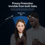 Apple iPhone 18 Pro Стъклен протектор 3D PRIVACY Glass - Image 4