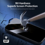 Apple iPhone 18 Pro Стъклен протектор 3D PRIVACY Glass - Image 6