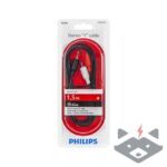 Philips аудио кабел AUX 3.5мм към 2 чинча 1.5м /SWA2527W/10/ - Image 2