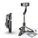 Стабилизатор Q08 Gimbal Wireless Selfie Stick /черен/ - Image 2