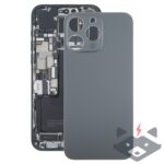 iPhone 15 Pro Капак батерия / Задно стъкло /Black - черен/